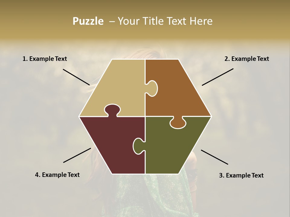 Town House Roofs PowerPoint Template