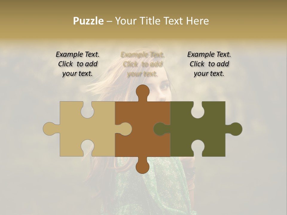 Town House Roofs PowerPoint Template