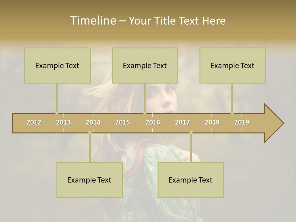 Town House Roofs PowerPoint Template