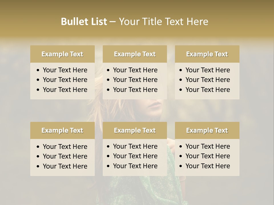 Town House Roofs PowerPoint Template