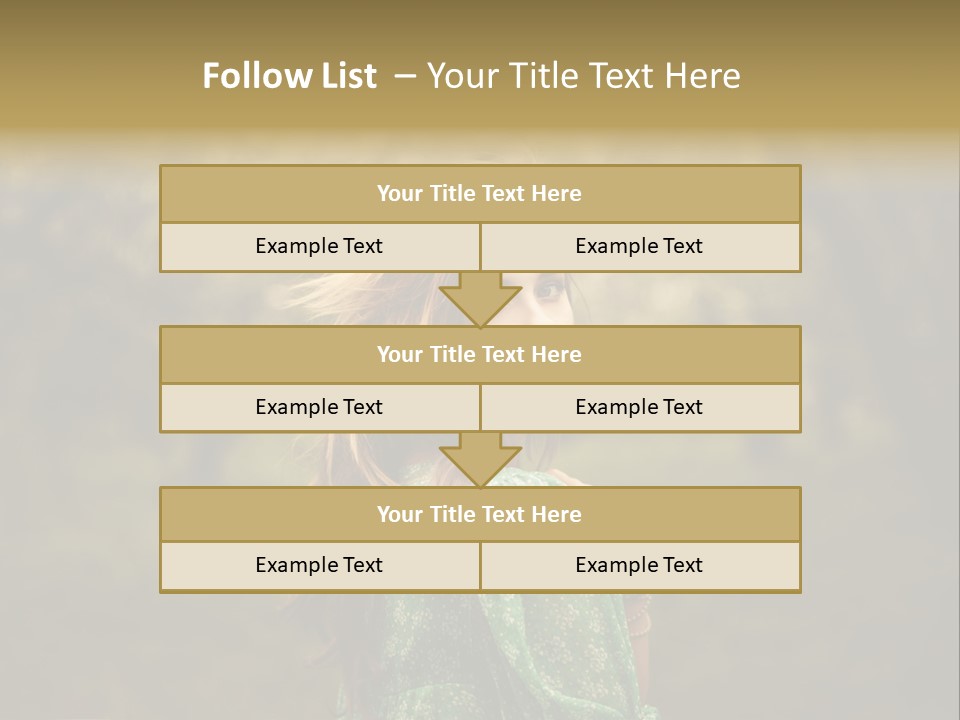 Town House Roofs PowerPoint Template