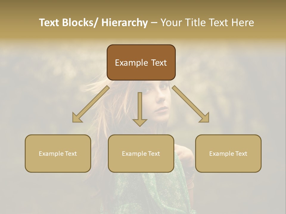 Town House Roofs PowerPoint Template