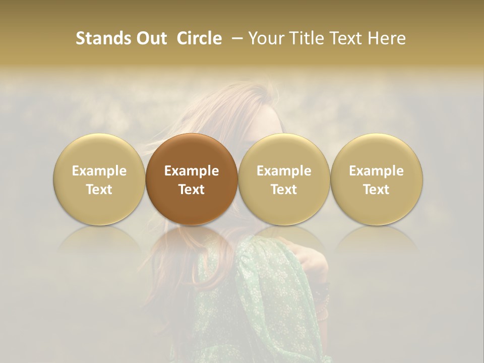 Town House Roofs PowerPoint Template