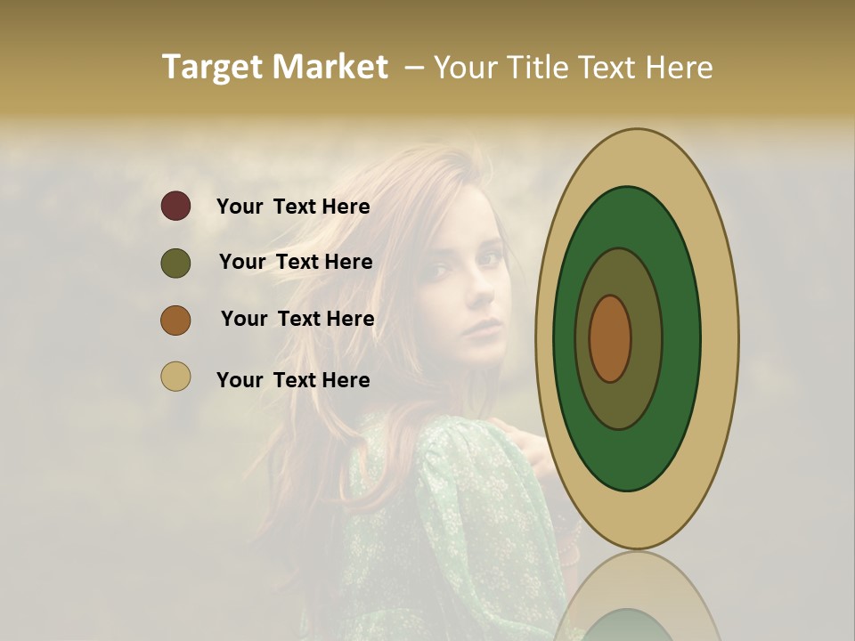 Town House Roofs PowerPoint Template