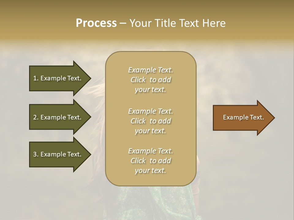 Town House Roofs PowerPoint Template