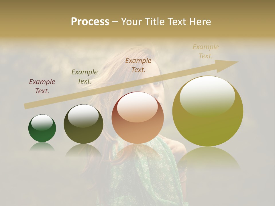 Town House Roofs PowerPoint Template