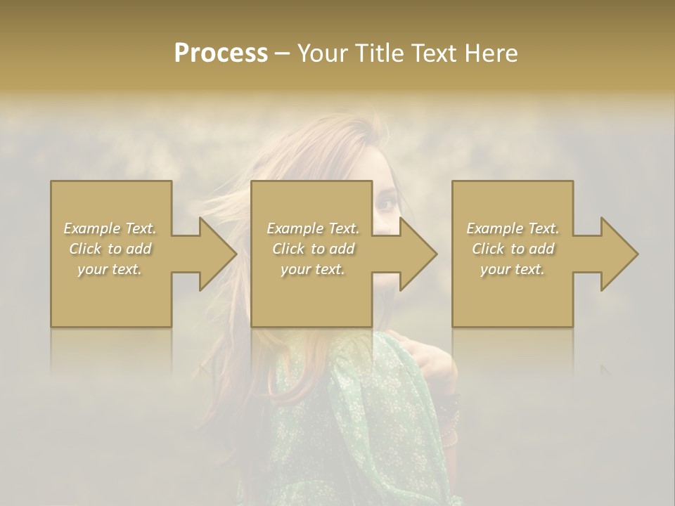 Town House Roofs PowerPoint Template