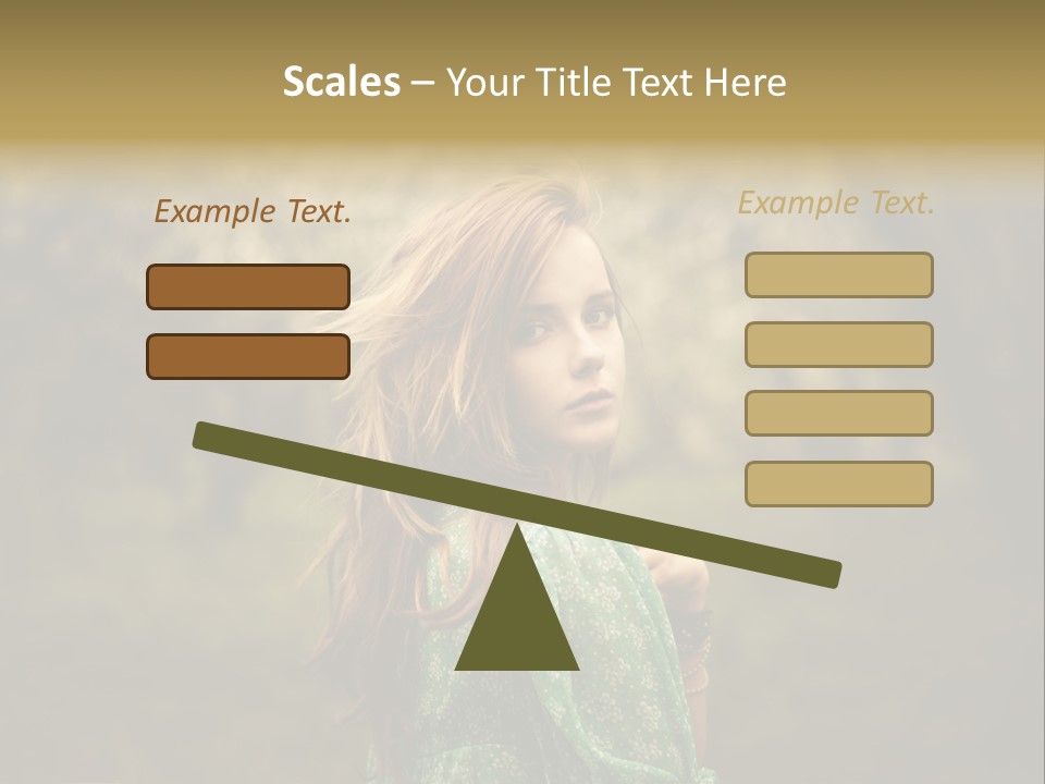 Town House Roofs PowerPoint Template