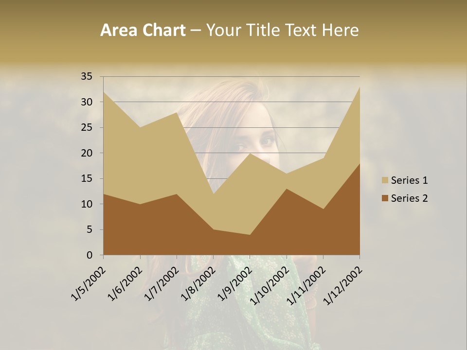 Town House Roofs PowerPoint Template