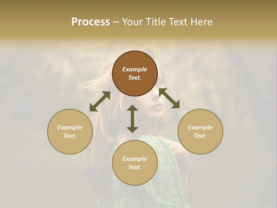 Town House Roofs PowerPoint Template