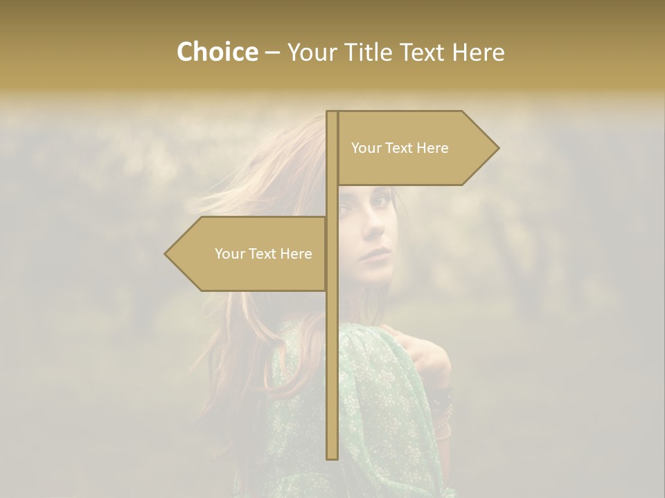 Town House Roofs PowerPoint Template