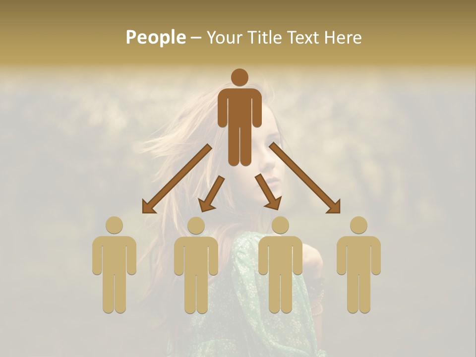 Town House Roofs PowerPoint Template