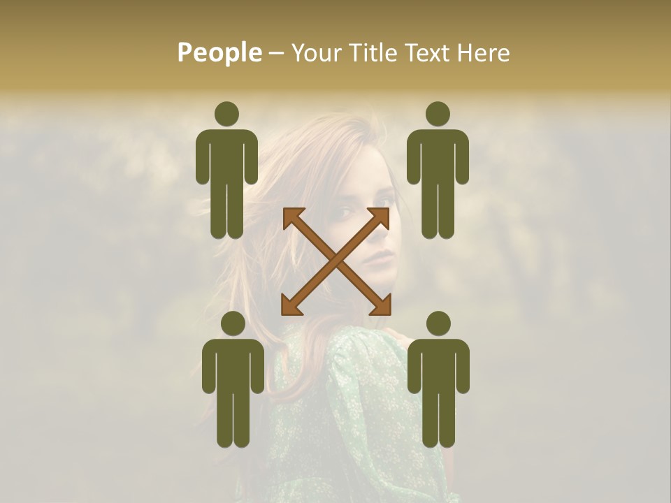 Town House Roofs PowerPoint Template