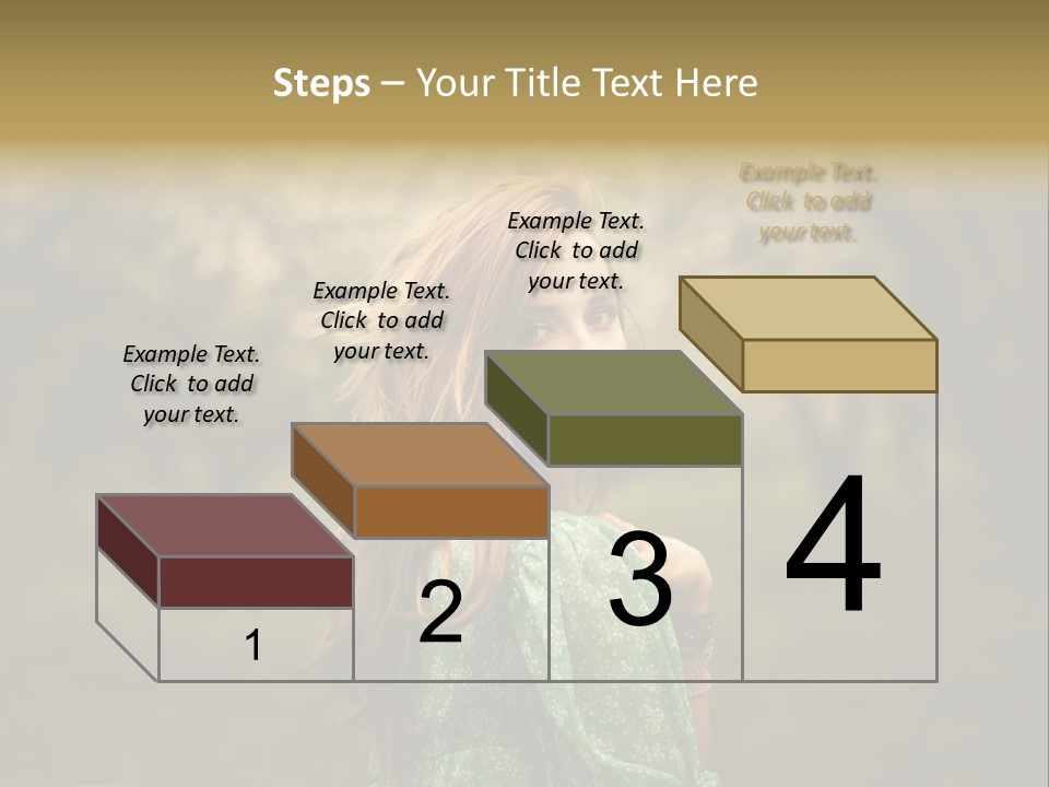 Town House Roofs PowerPoint Template