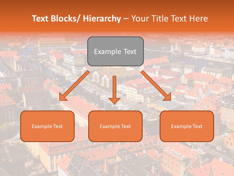 City River Evening PowerPoint Template