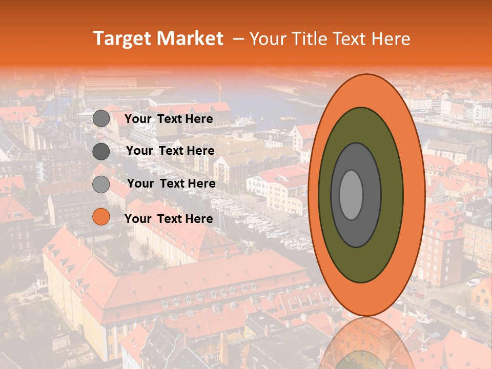 City River Evening PowerPoint Template