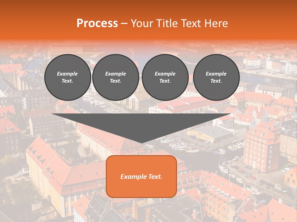 City River Evening PowerPoint Template