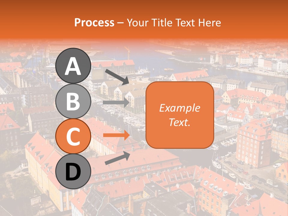 City River Evening PowerPoint Template