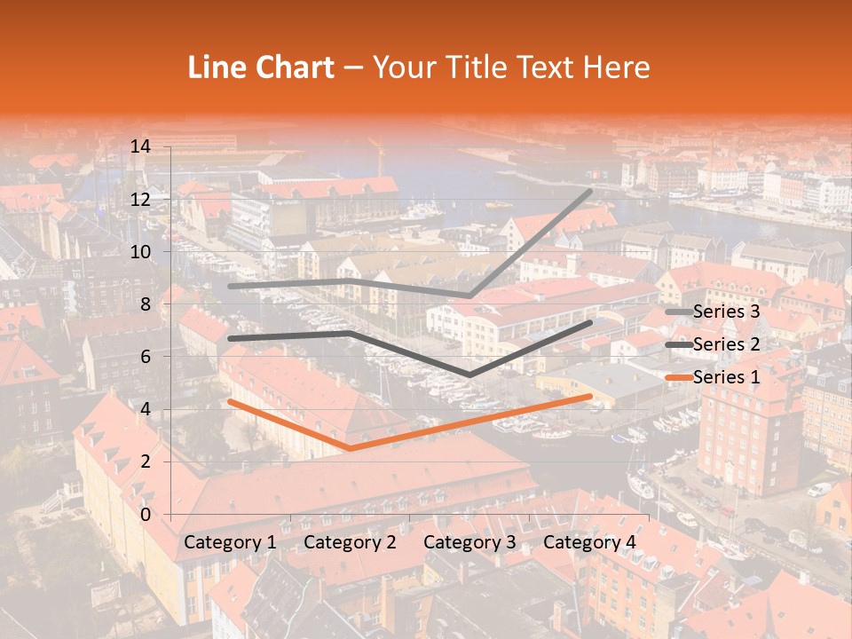 City River Evening PowerPoint Template