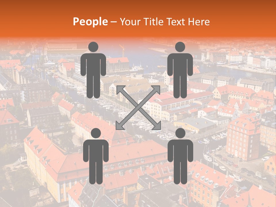 City River Evening PowerPoint Template