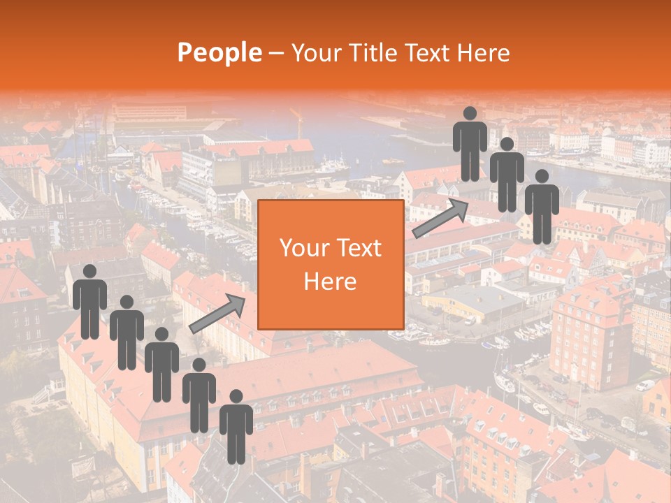 City River Evening PowerPoint Template