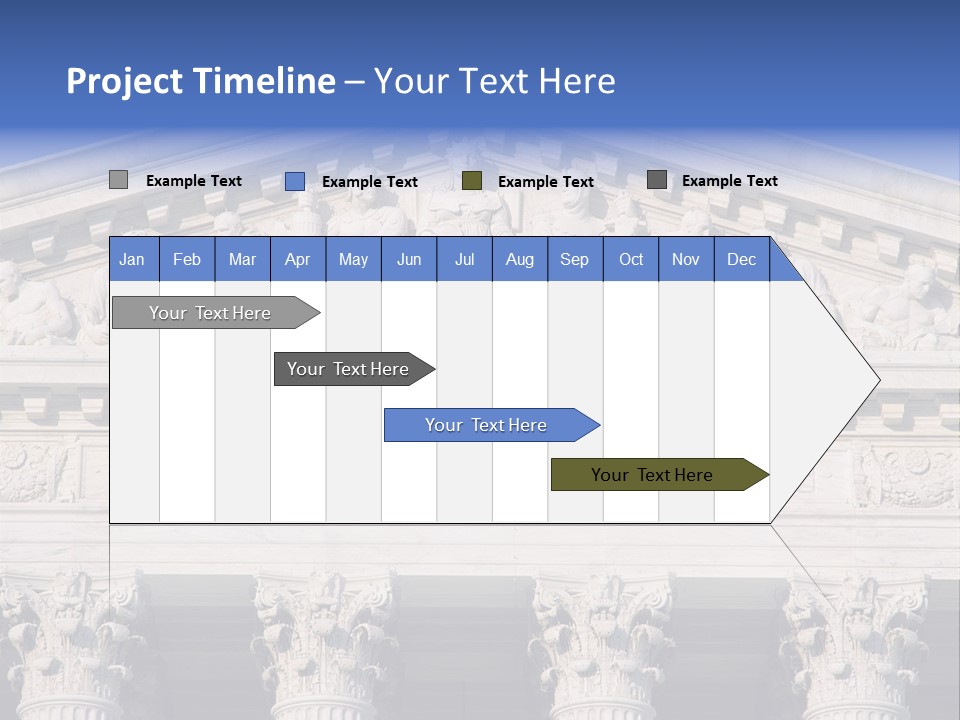 American Icon Supreme Equal Justice Under Law PowerPoint Template