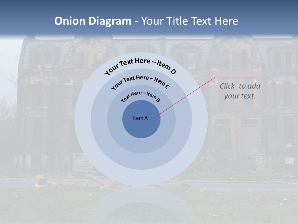 Haunted Aged Desolate PowerPoint Template