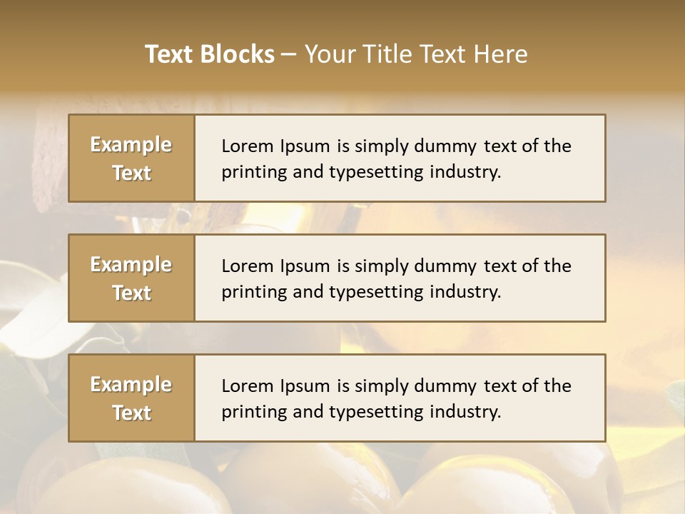 Mediterranean Chamomile Spain PowerPoint Template