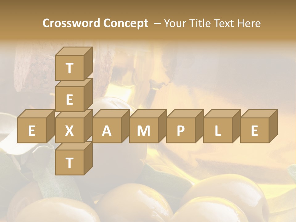 Mediterranean Chamomile Spain PowerPoint Template