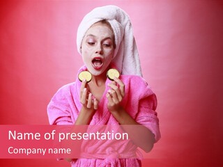 Fun Smile Wet PowerPoint Template