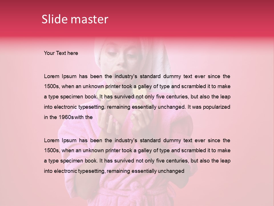 Fun Smile Wet PowerPoint Template