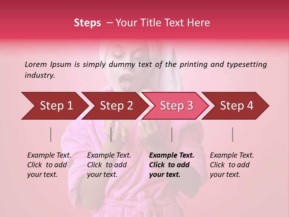 Fun Smile Wet PowerPoint Template