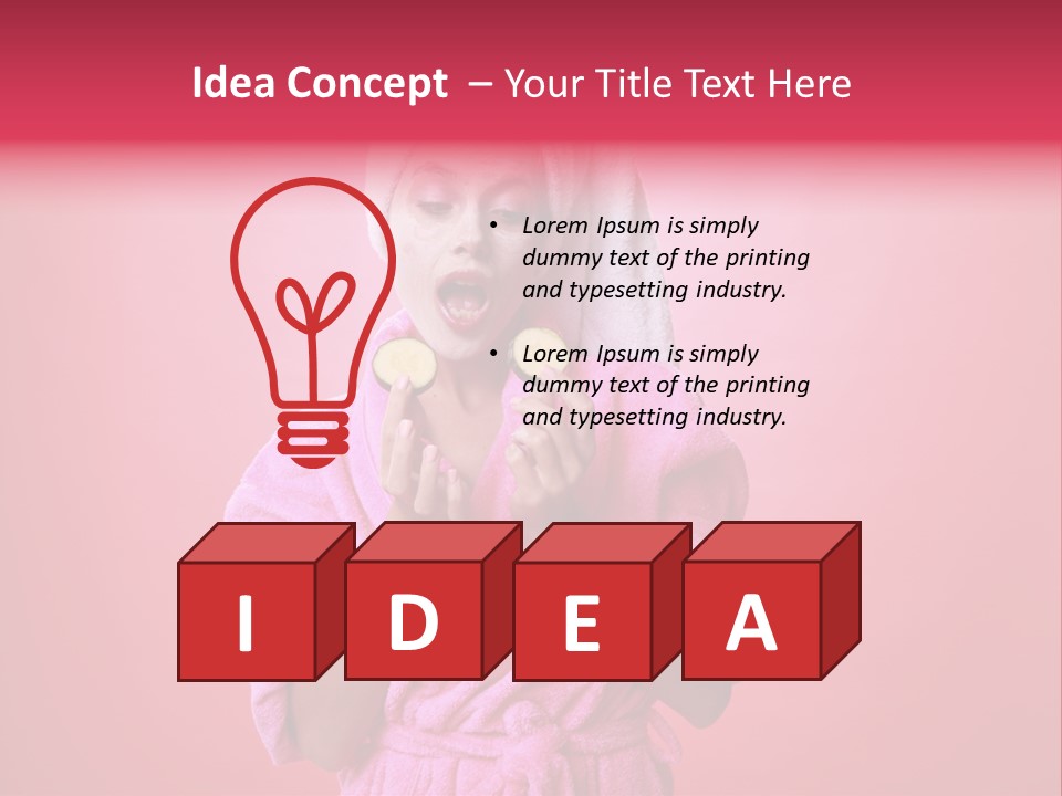 Fun Smile Wet PowerPoint Template