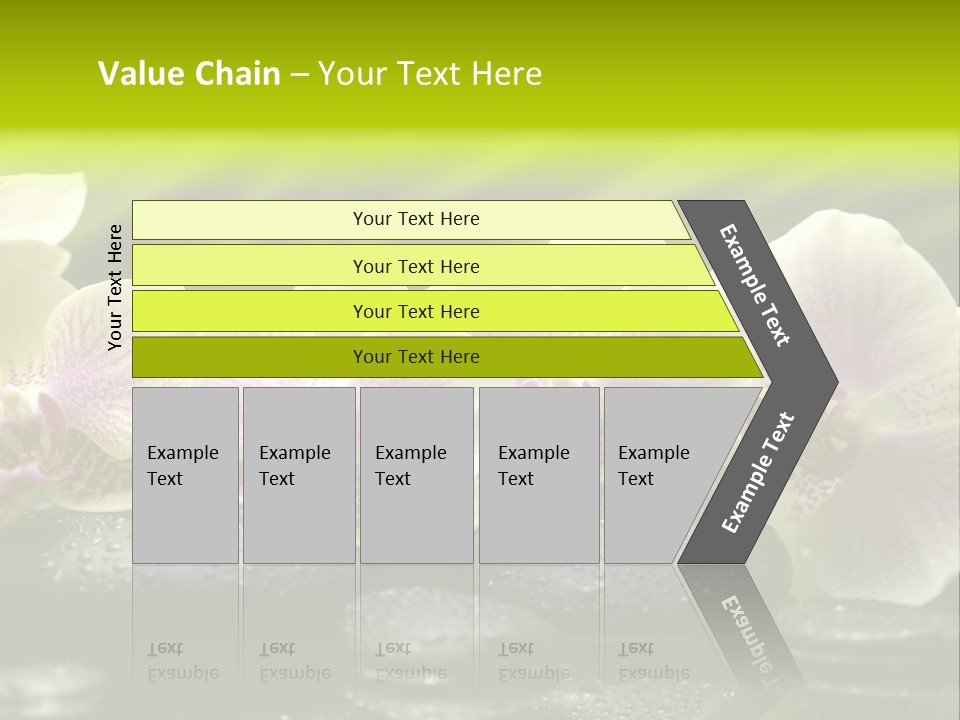 Stone Meditation Petal PowerPoint Template