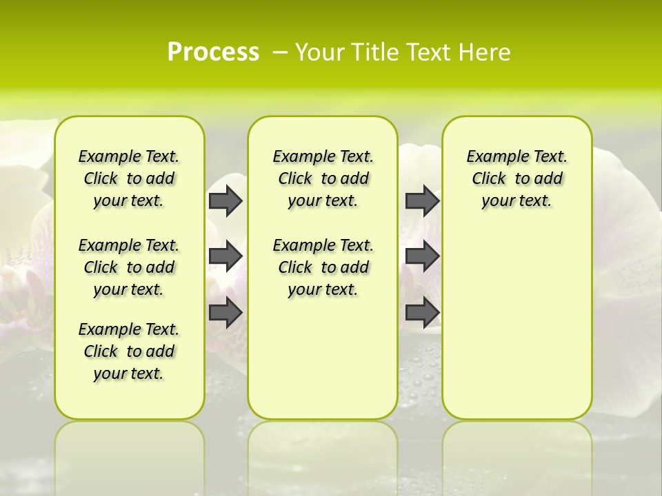 Stone Meditation Petal PowerPoint Template