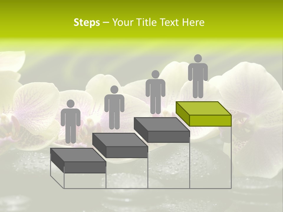 Stone Meditation Petal PowerPoint Template