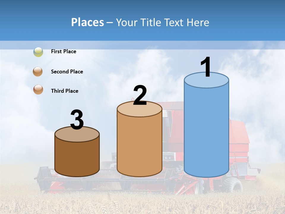 Produce Growing Harvest PowerPoint Template
