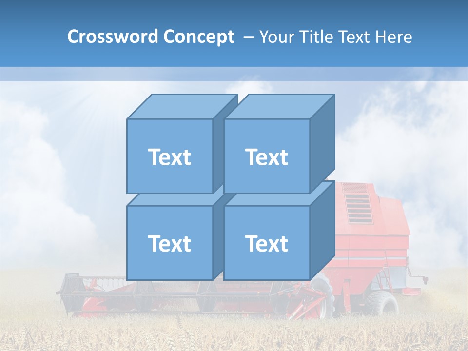 Produce Growing Harvest PowerPoint Template