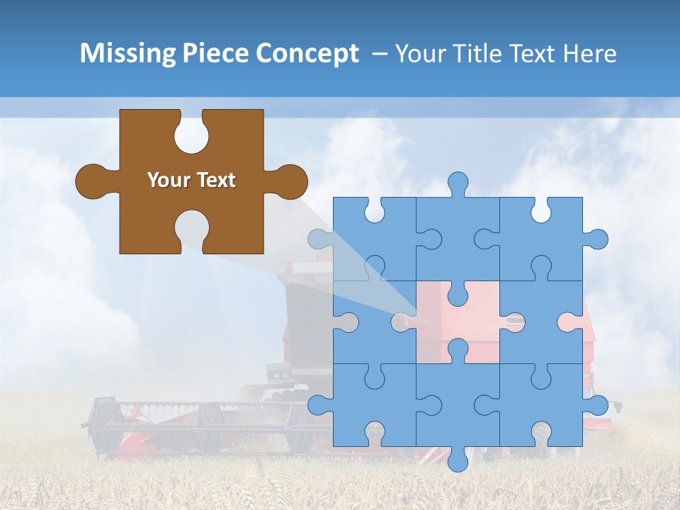 Produce Growing Harvest PowerPoint Template