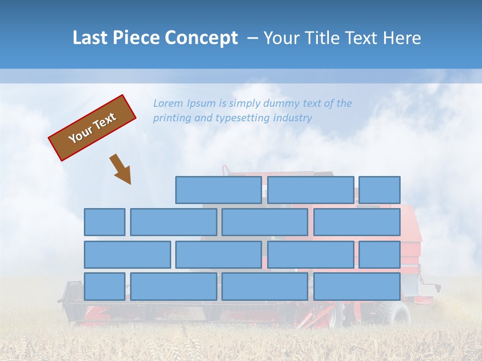 Produce Growing Harvest PowerPoint Template