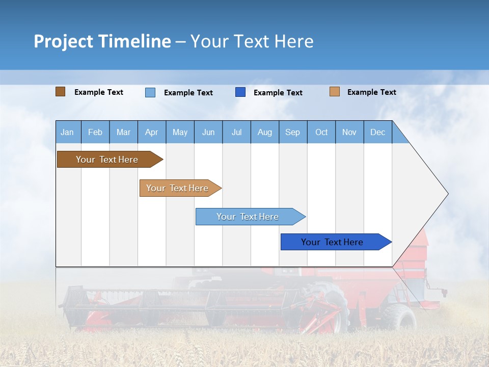 Produce Growing Harvest PowerPoint Template