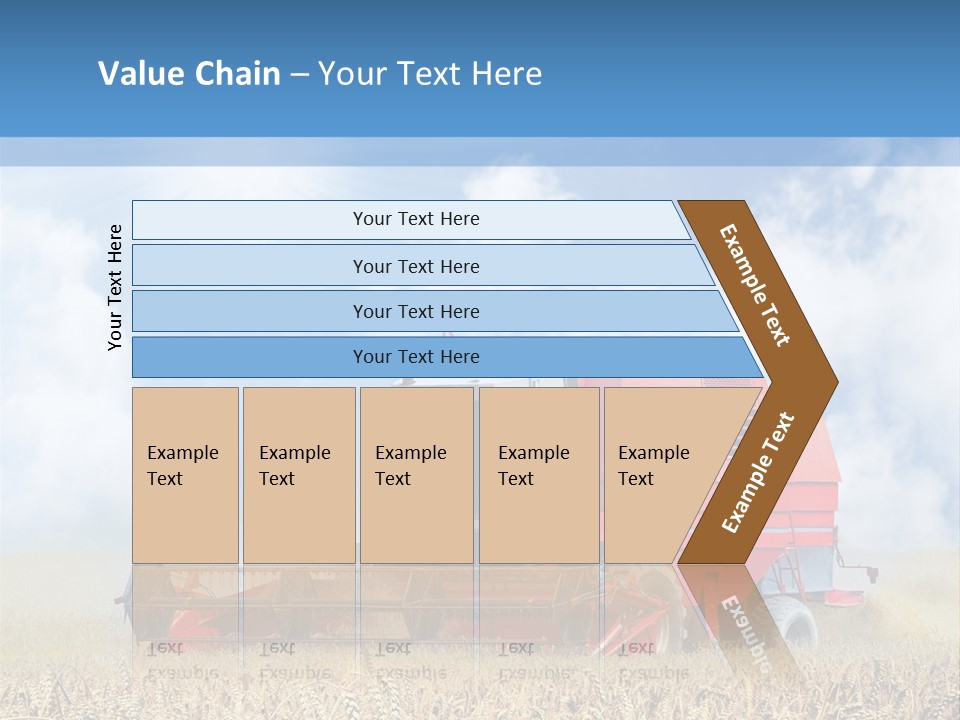Produce Growing Harvest PowerPoint Template