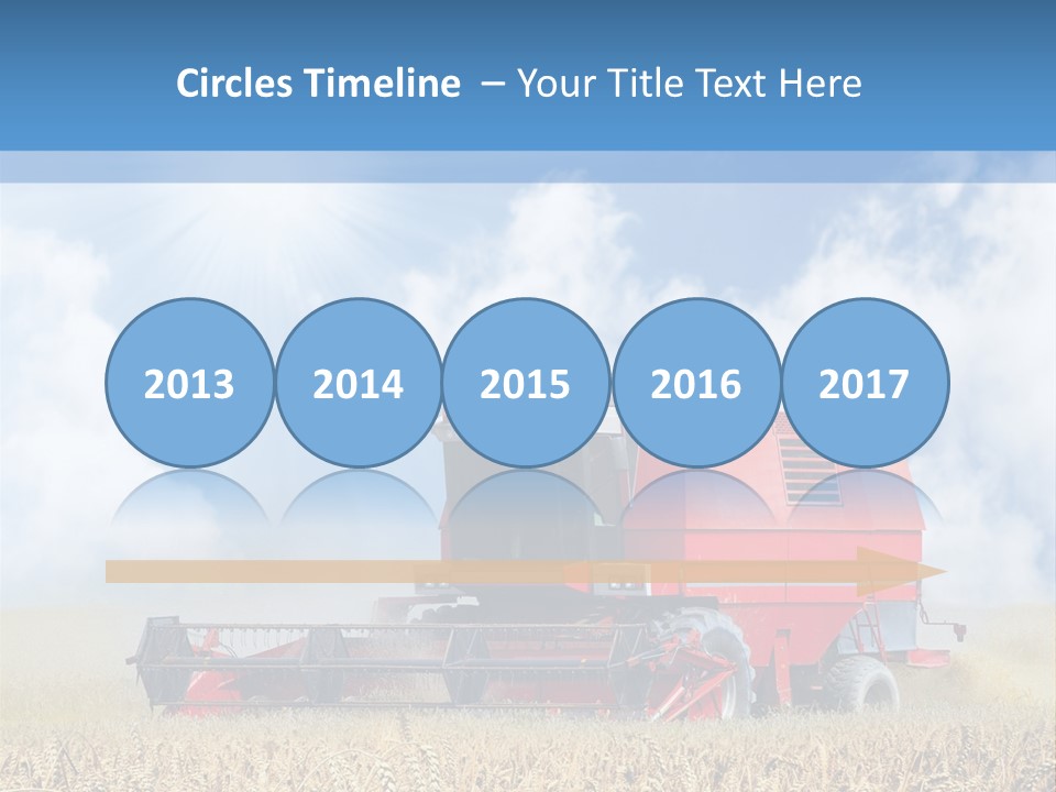 Produce Growing Harvest PowerPoint Template