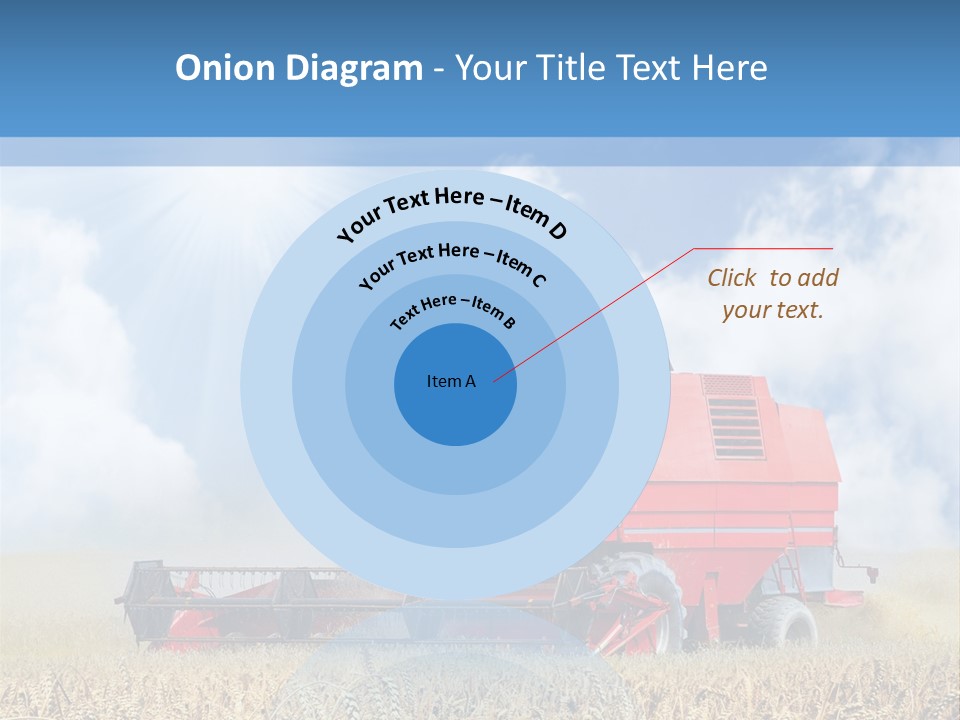 Produce Growing Harvest PowerPoint Template