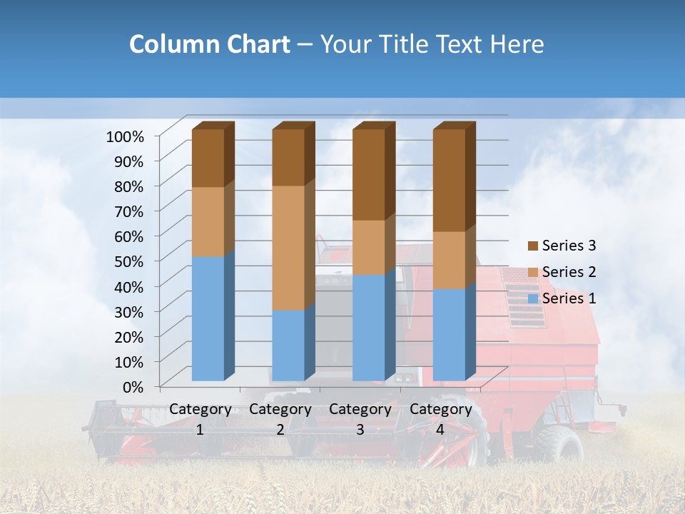 Produce Growing Harvest PowerPoint Template