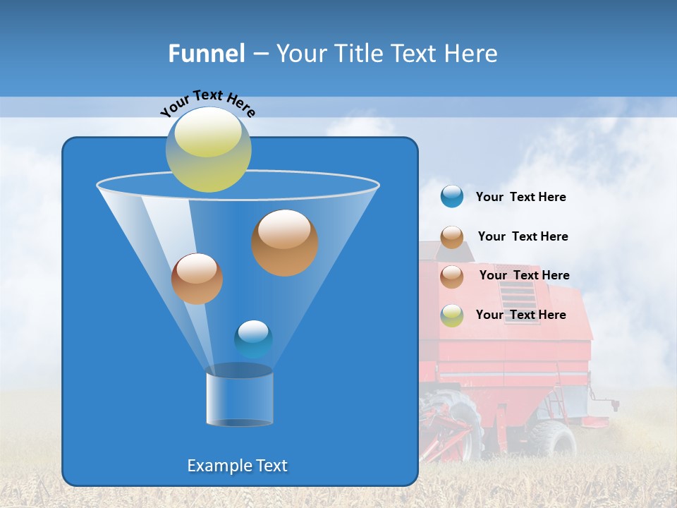 Produce Growing Harvest PowerPoint Template