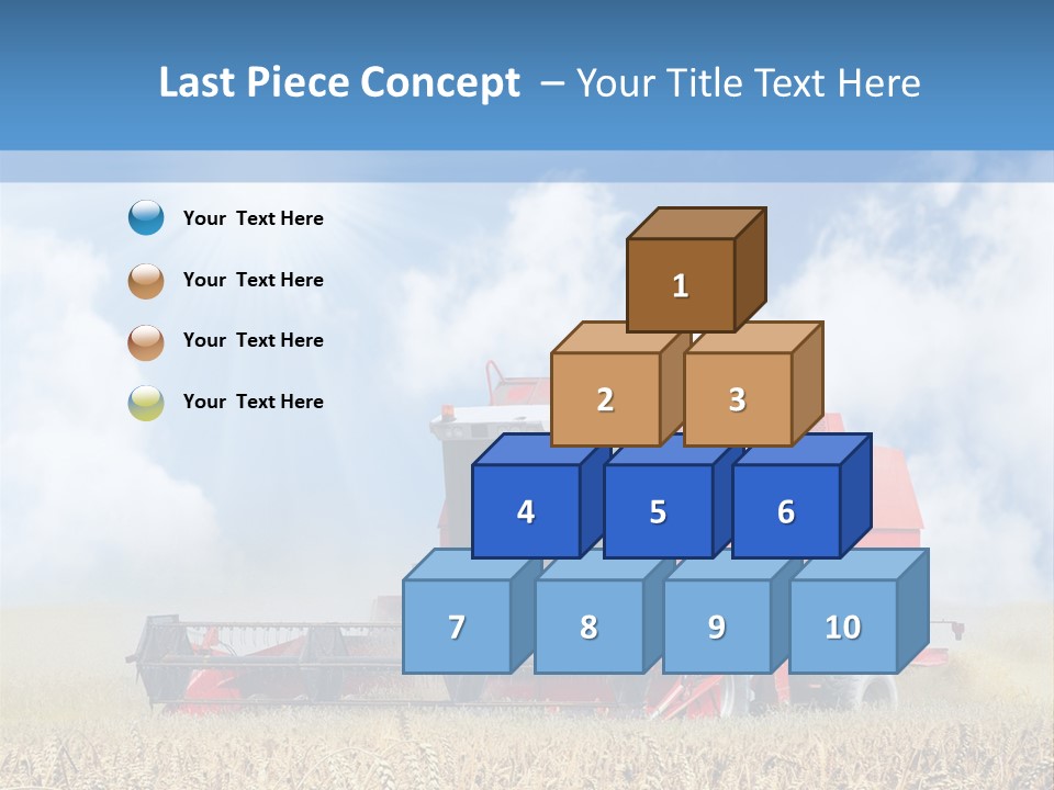 Produce Growing Harvest PowerPoint Template
