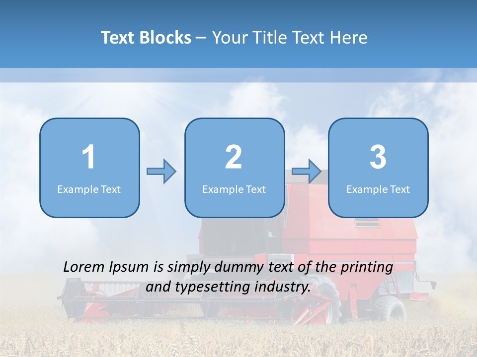 Produce Growing Harvest PowerPoint Template