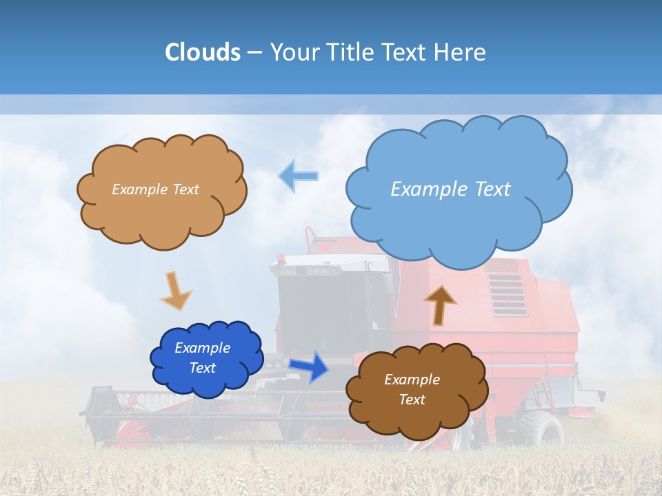 Produce Growing Harvest PowerPoint Template