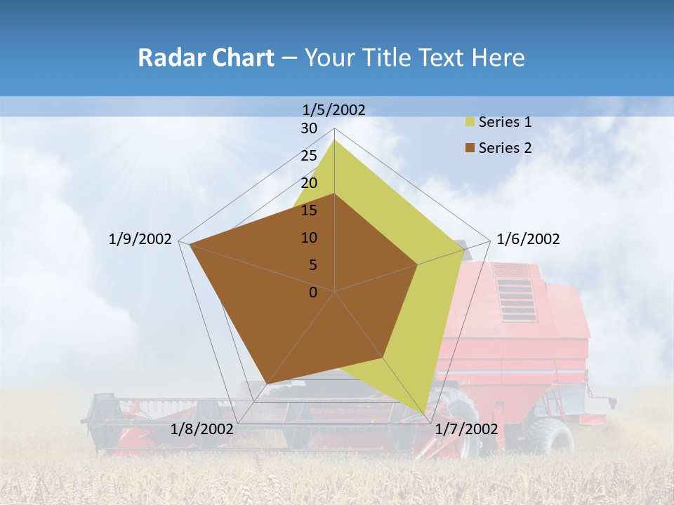 Produce Growing Harvest PowerPoint Template